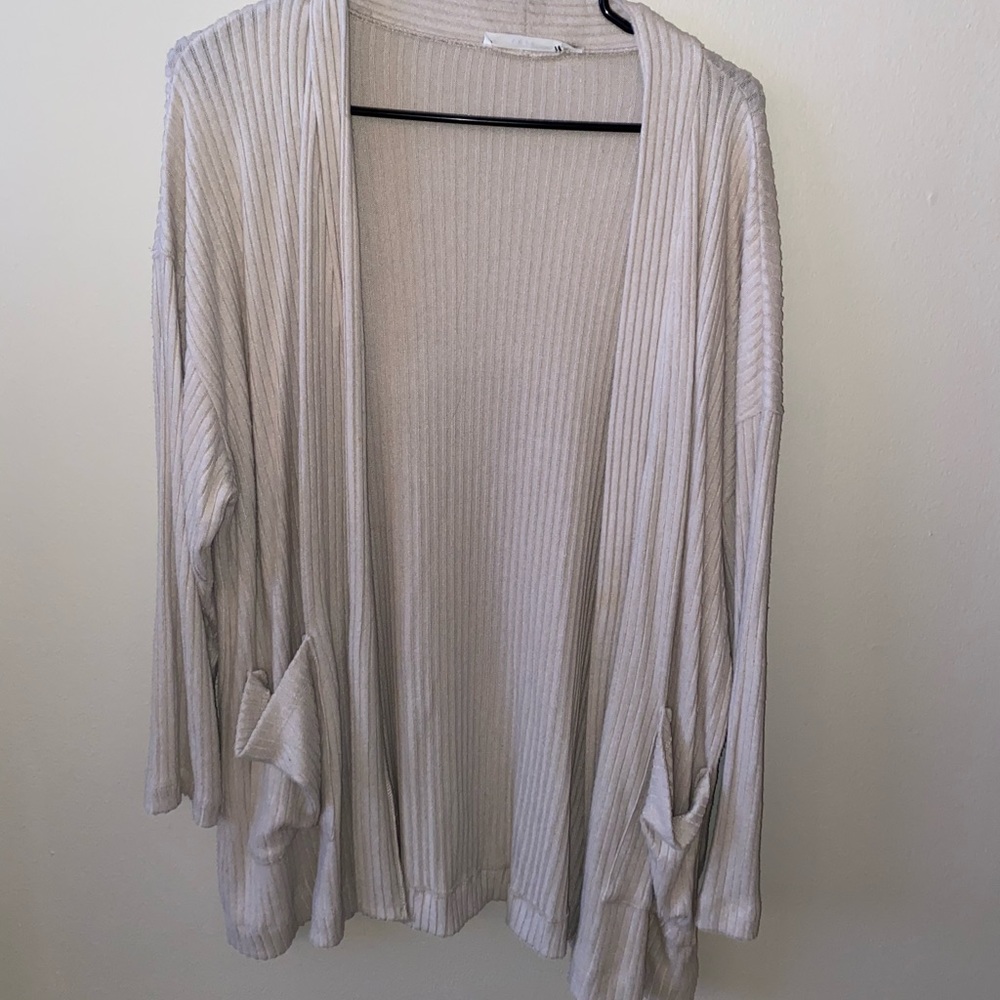 Beige cardigan